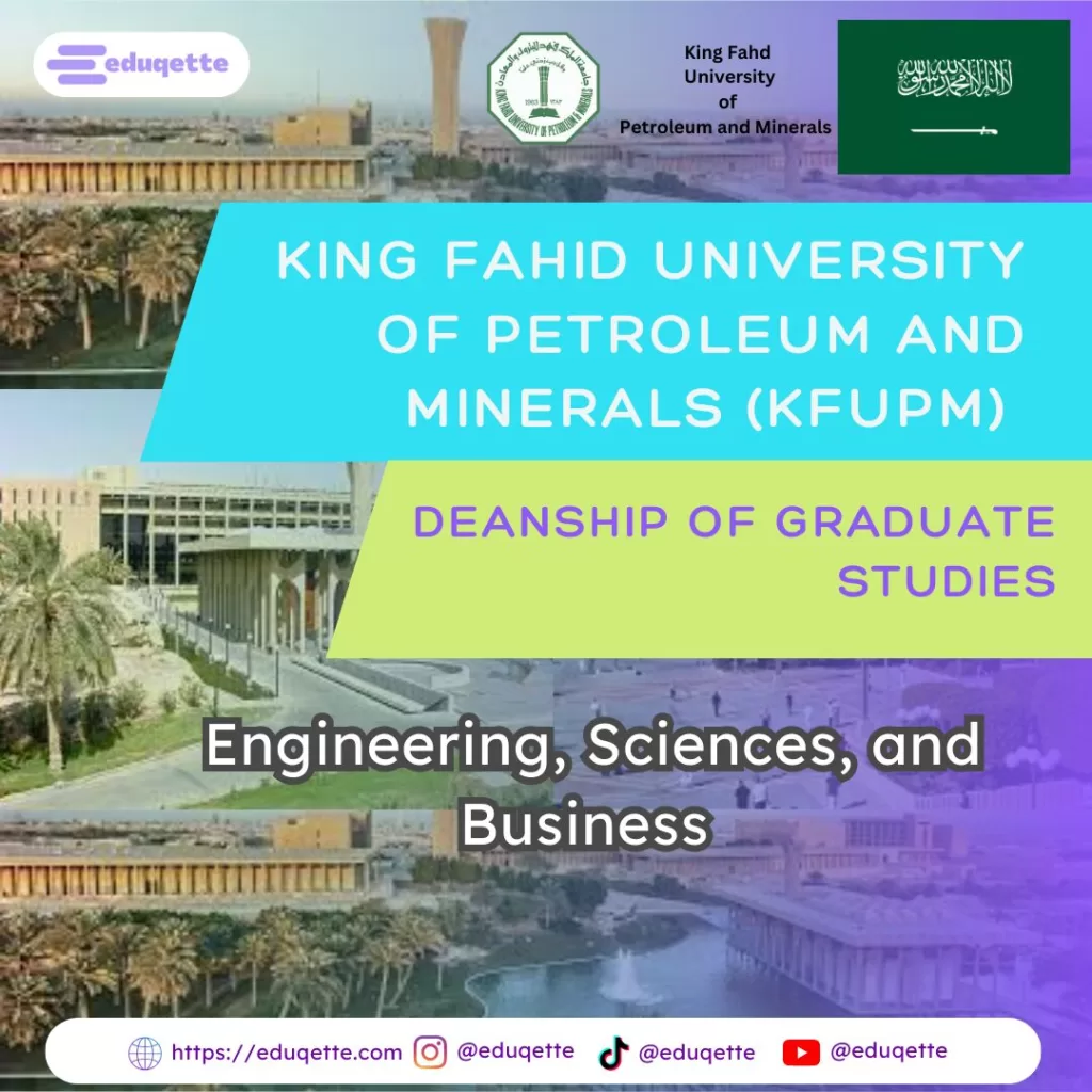 King Fahd University of Petroleum and Minerals (KFUPM) Scholarship