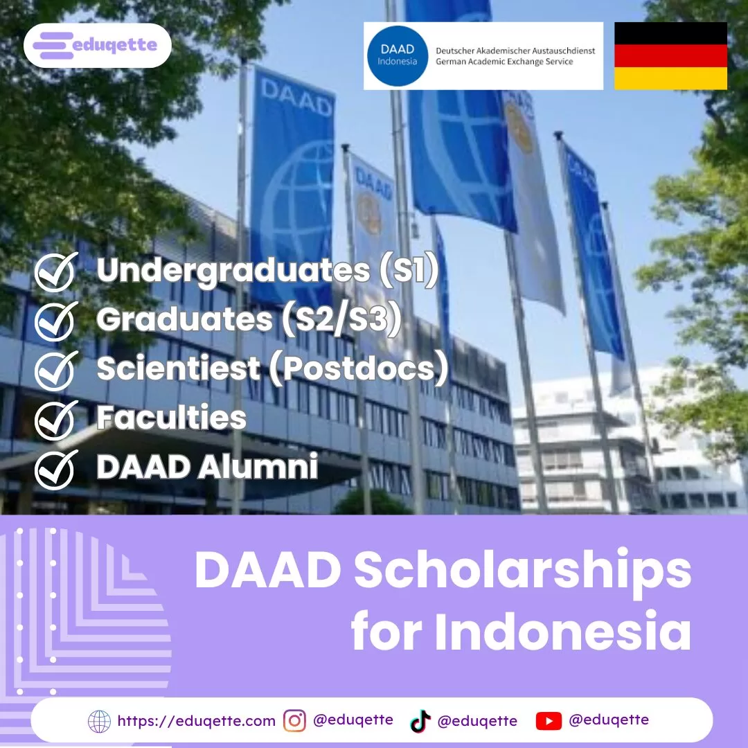 DAAD Scholarship For Indonesia Eduqette