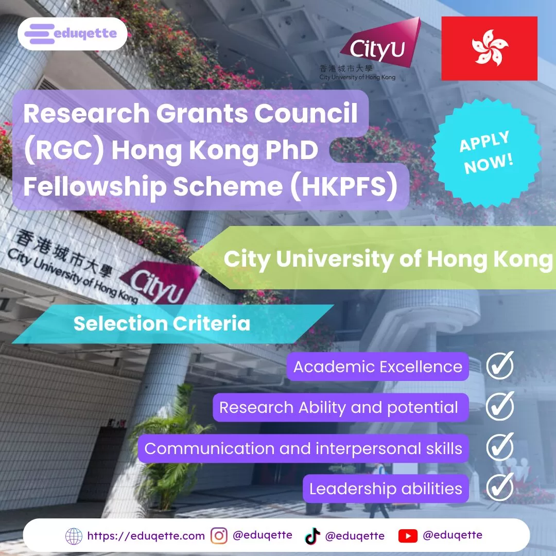 Research Grants Council (RGC) Hong Kong PhD Fellowship Scheme (HKPFS ...