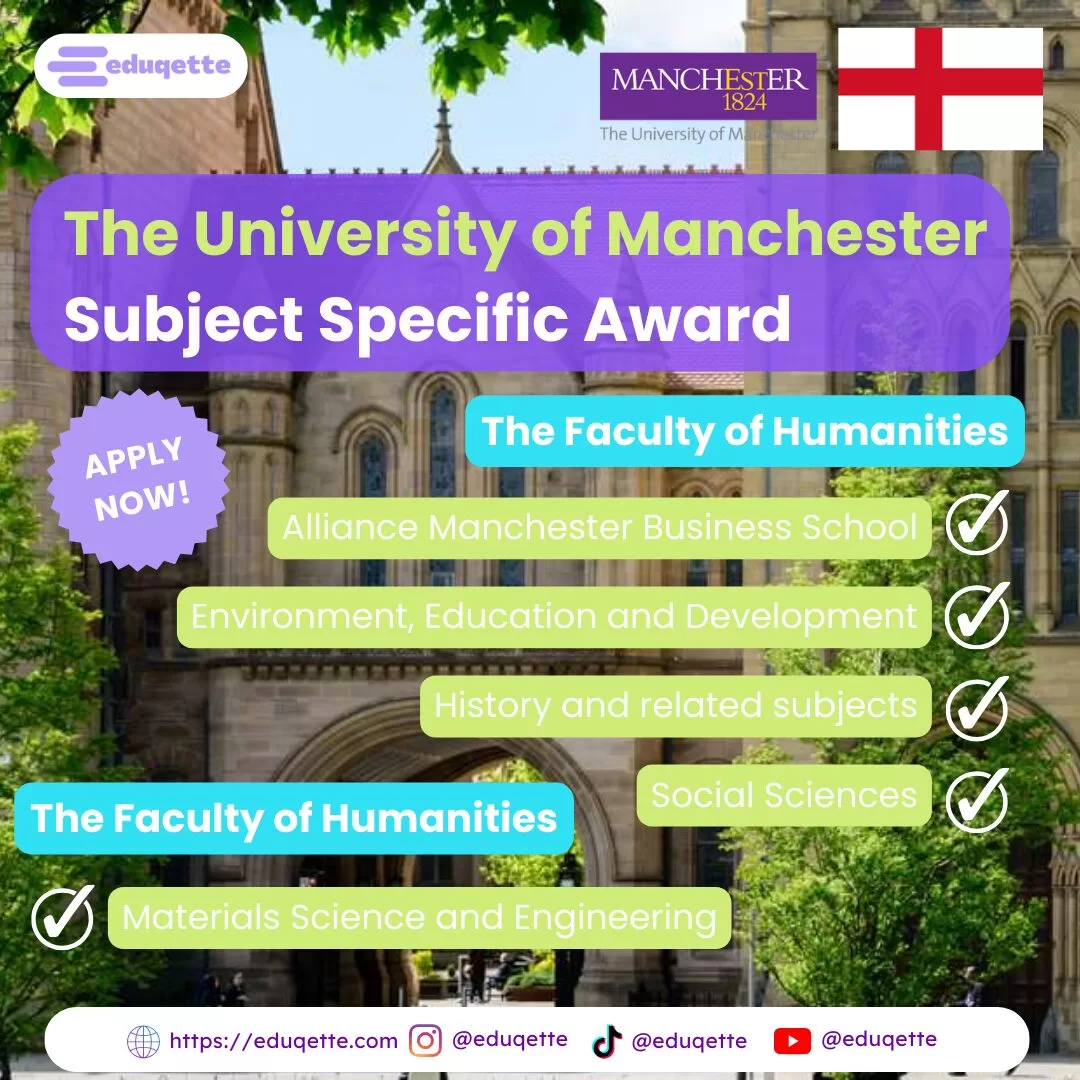 The University of Manchester Subject Specific Award - Eduqette