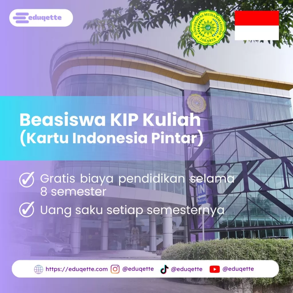Beasiswa KIP Kuliah (Kartu Indonesia Pintar)
