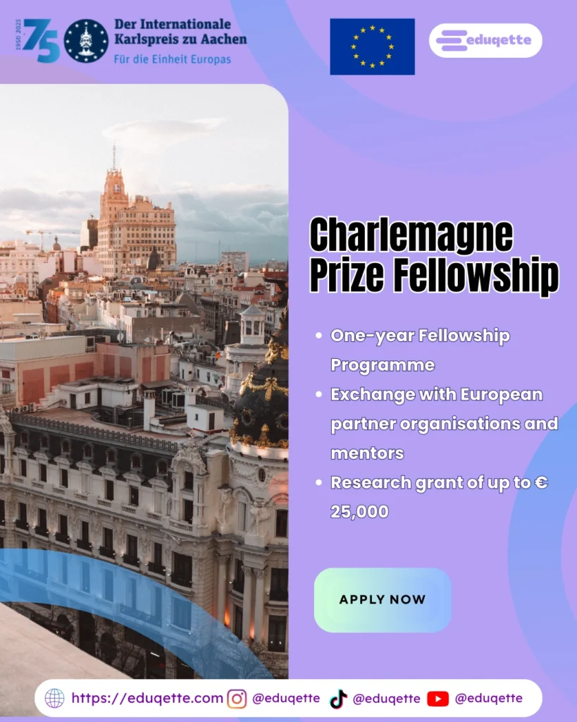 Charlemagne Prize Fellowship- Eduqette
