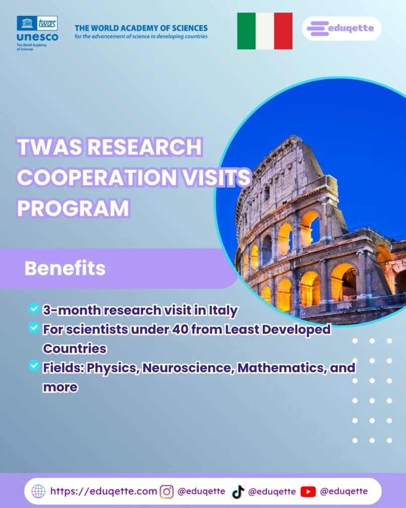 TWAS Research Cooperation- Eduqette
