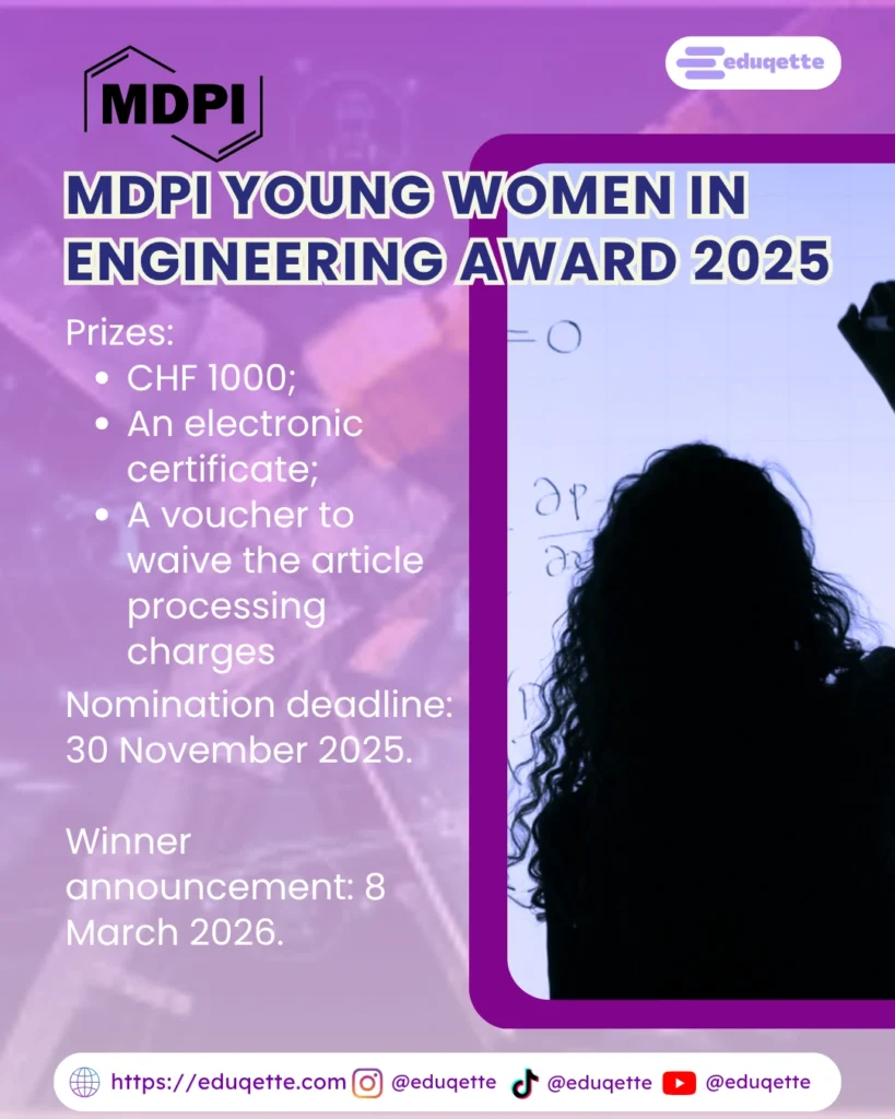 MDPI YOUNG WOMEN- Eduqette