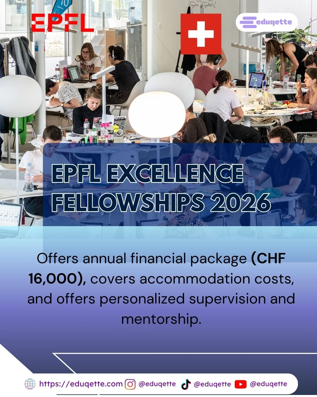 EPFL Master Excellence Fellowships - Eduqette