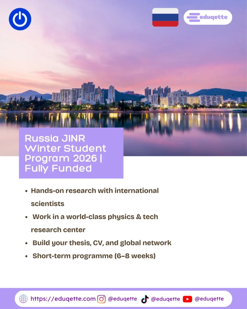 Russia JINR Winter Student – Eduqette