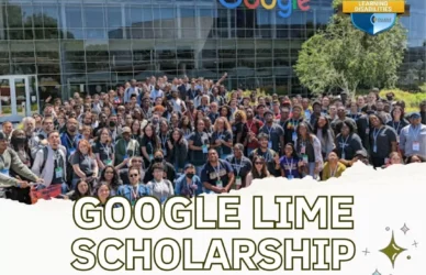 google lime scholarship